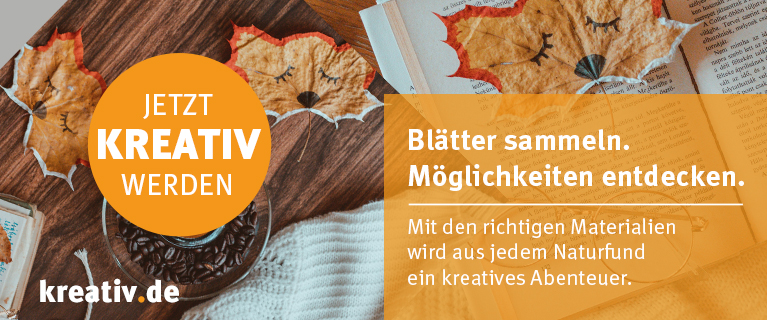 Jetzt Bastelmaterial für den Herbst shoppen!